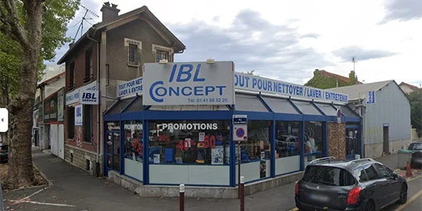 Foto do exterior do ShowRoom da IBL Specifik que fabrica, vende e aluga máquinas de desinfeção e de limpeza profissional